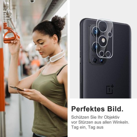 2x SZKŁO HARTOWANE DO ONEPLUS 9 PRO CZARNE RAMKI +2x SZKŁO NA OBIEKTYWY