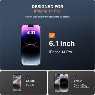 3x SZKŁO OCHRONNE APPLE IPHONE 14 PRO + 3X SZKŁO NA APARAT WYSOKA OCHRONA