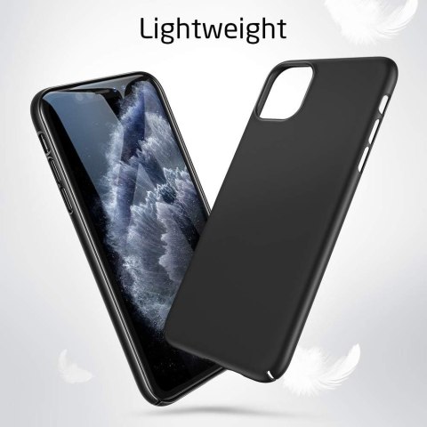 ETUI APPLE IPHONE 11 PRO MAX CZARNE MATOWE ULTRA LEKKIE ESR