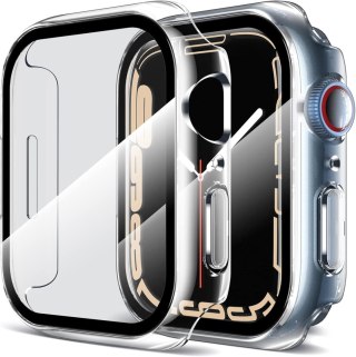 ETUI OCHRONNE NA ZEGAREK APPLE WATCH SERIES 7 41mm BEZBARWNE 2 SZTUKI