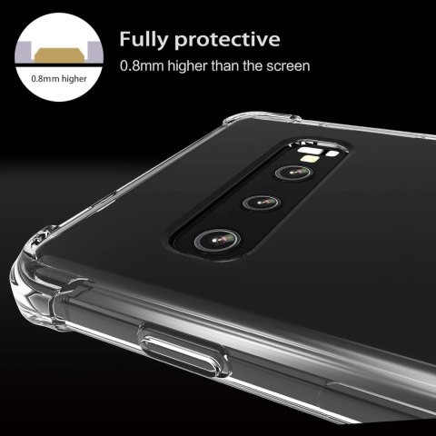 ETUI SAMSUNG GALAXY S10 5G SILIKONOWE PRZEZROCZYSTE ELASTYCZNE PLECKI