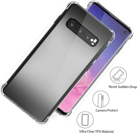 ETUI SAMSUNG GALAXY S10 5G SILIKONOWE PRZEZROCZYSTE ELASTYCZNE PLECKI