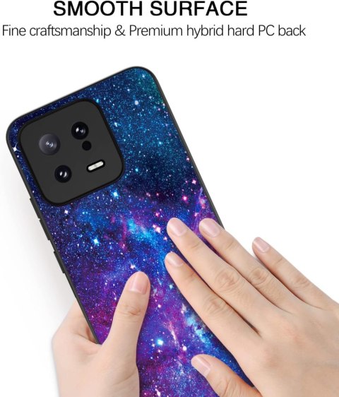 ETUI SILIKONOWE DO XIAOMI 13 6.36" KOSMOS GALAXY ŚWIECĄCE W CIEMNOŚCI