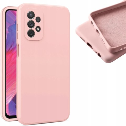 ETUI SILIKONOWE DO SAMSUNG GALAXY A53 5G CASE RÓŻOWY MATOWY ULTRA LEKKI