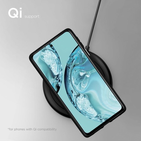 ETUI SILIKONOWE XIAOMI REDMI NOTE 9 PRO CZARNE Z OCHRONĄ OBIEKTYWÓW