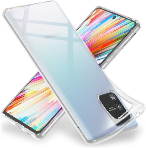 ETUI SILIKONOWE SAMSUNG GALAXY S10 LITE BEZBARWNE ULTRA LEKKIE SM-G770F ETUI SILIKONOWE SAMSUNG GALAXY S10 LITE BEZBARWNE ULTRA LEKKIE SM-G770F