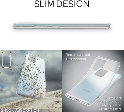 ETUI SILIKONOWE SAMSUNG GALAXY S10 LITE BEZBARWNE ULTRA LEKKIE SM-G770F ETUI SILIKONOWE SAMSUNG GALAXY S10 LITE BEZBARWNE ULTRA LEKKIE SM-G770F