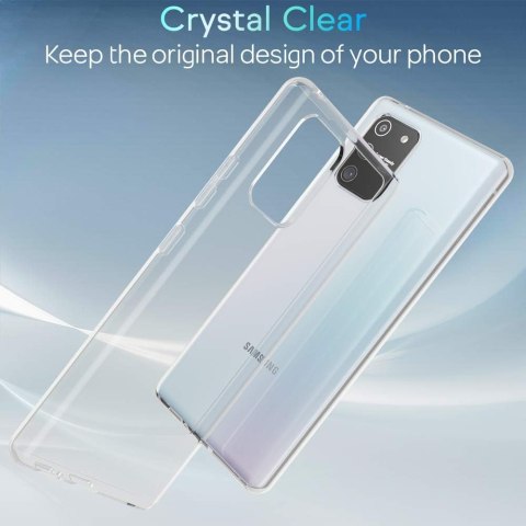 ETUI SILIKONOWE SAMSUNG GALAXY S10 LITE BEZBARWNE ULTRA LEKKIE SM-G770F ETUI SILIKONOWE SAMSUNG GALAXY S10 LITE BEZBARWNE ULTRA LEKKIE SM-G770F
