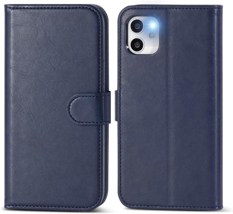 ETUI Z KLAPKĄ APPLE IPHONE 12/12 PRO 6.1" CASE GRANATOWY Z EKOSKÓRY PORTFEL ETUI Z KLAPKĄ APPLE IPHONE 12/12 PRO 6.1" CASE GRANATOWY Z EKOSKÓRY PORTFEL