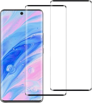 2x SZKŁO HARTOWANE HUAWEI NOVA 9/HONOR 50 ZAOKRĄGLENIA I CZARNA OBWÓDKA