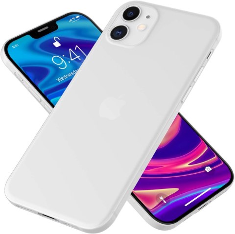 ETUI APPLE IPHONE 12/12 PRO CASE PÓŁPRZEZROCZYSTE SILIKONOWE PLECKI A217