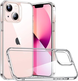 ETUI APPLE IPHONE 13 MINI CASE PRZEZROCZYSTE PLECKI SILIKONOWE