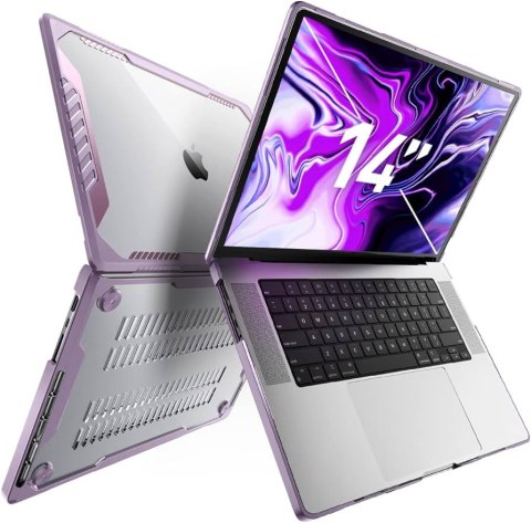 ETUI DO MACBOOKA PRO 14" 2021 A2442 M1 Pro/M1 Max różowe twarde Supcase