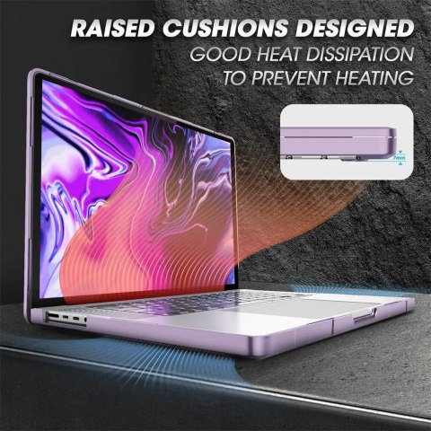 ETUI DO MACBOOKA PRO 14" 2021 A2442 M1 Pro/M1 Max różowe twarde Supcase