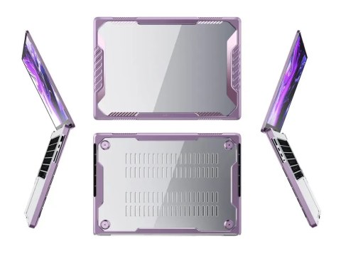 ETUI DO MACBOOKA PRO 14" 2021 A2442 M1 Pro/M1 Max różowe twarde Supcase