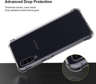 ETUI DO SAMSUNG GALAXY A70 PRZEZROCZYSTE SILIKONOWE PLECKI ELASTYCZNE