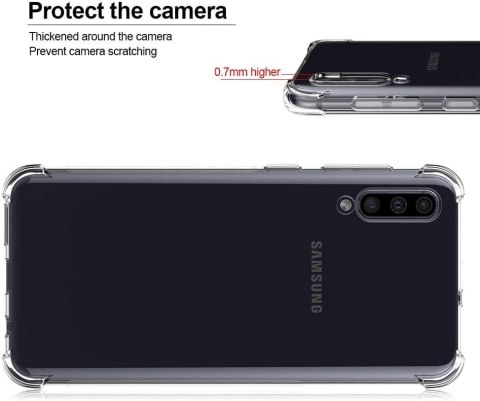 ETUI DO SAMSUNG GALAXY A70 PRZEZROCZYSTE SILIKONOWE PLECKI ELASTYCZNE