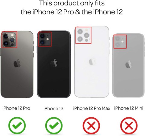 ETUI POKROWIEC DO APPLE IPHONE 12/12 PRO CASE PLECKI BŁYSZCZĄCE A2172