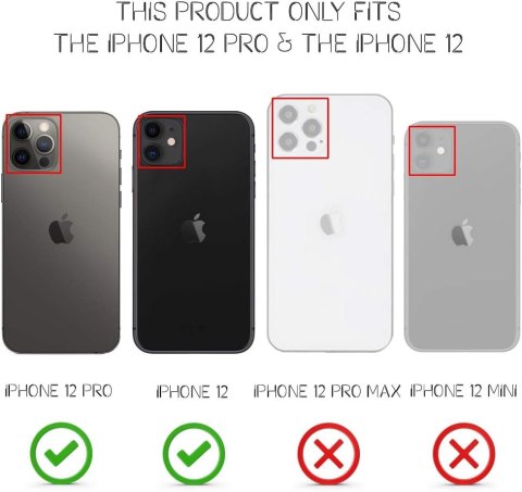 ETUI POKROWIEC DO APPLE IPHONE 12/12 PRO CASE RÓŻOWE SOLIDNE PLECKI A217