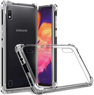 ETUI POKROWIEC DO SAMSUNG GALAXY A10 CASE PRZEZROCZYSTE SILIKONOWE PLECKI