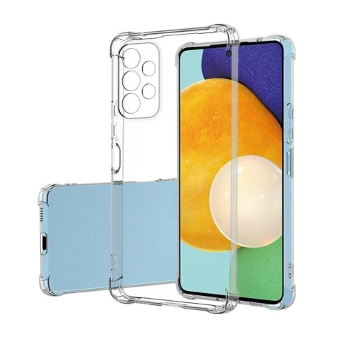 ETUI POKROWIEC DO SAMSUNG GALAXY A53 5G BEZBARWNE SILIKONOWE SOLIDNE PLECKI