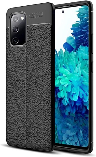 ETUI POKROWIEC DO SAMSUNG GALAXY S20 FE CASE SILIKONOWE CZARNE PLECKI