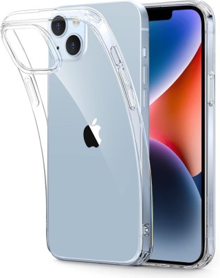 ETUI SILIKONOWE DO APPLE IPHONE 14 PLUS PRZEZROCZYSTE BEZBARWNE PLECKI ESR