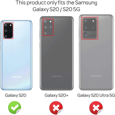 ETUI SILIKONOWE DO SAMSUNG GALAXY S20 CASE RÓŻOWY NEONOWY ULTRA LEKKI