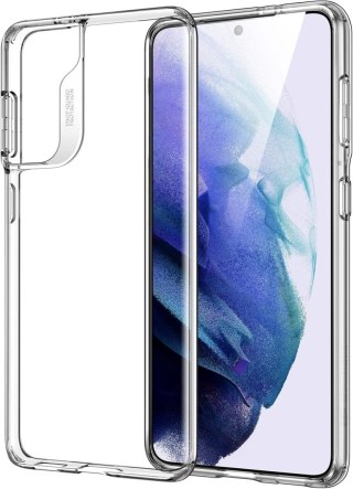 ETUI SILIKONOWE SAMSUNG GALAXY S21+ BEZBARWNE PLECKI ELASTYCZNE