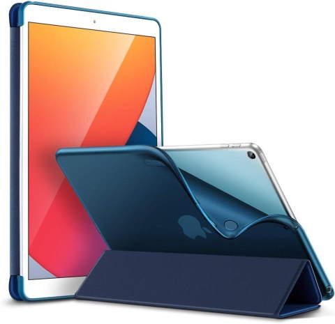 ETUI Z KLAPKĄ APPLE IPAD 7/8-GEN (2019/2020) 10.2" CASE ESR GRANATOWY LEKKI