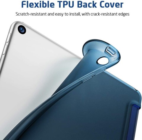 ETUI Z KLAPKĄ APPLE IPAD 7/8-GEN (2019/2020) 10.2" CASE ESR GRANATOWY LEKKI