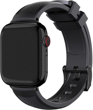 PASEK DO ZEGARKA SMARTWATCH APPLE WATCH CZARNY SILIKONOWY 38/40/41mm