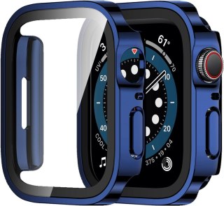 2x ETUI OBUDOWA NA ZEGAREK APPLE WATCH 4/5/6/SE 40 MM CASE GRANATOWY