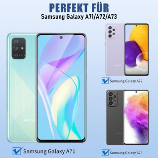 2x SZKŁO HARTOWANE SAMSUNG GALAXY A71 5G/A72 ODPORNE NA RYSY WZMOCNIONE