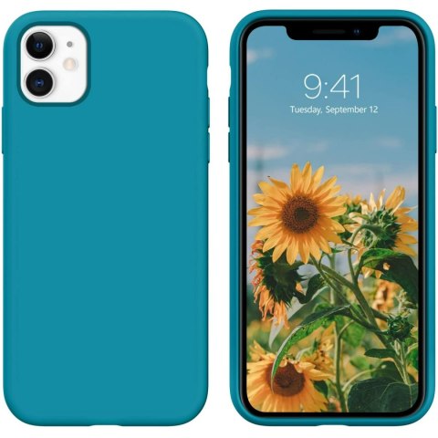 ETUI SILIKONOWE APPLE IPHONE 11 MATOWE PLECKI WYTRZYMAŁE