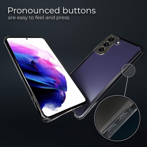 ETUI WZMOCNIONE SAMSUNG GALAXY S21 5G 6.20" CASE SILIKONOWY CZARNA RAMKA ETUI WZMOCNIONE SAMSUNG GALAXY S21 5G 6.20" CASE SILIKONOWY CZARNA RAMKA
