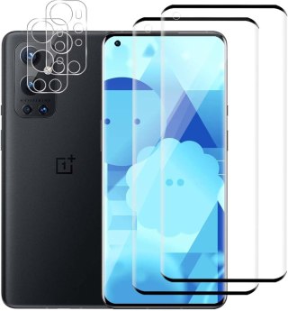 ZESTAW 2x SZKŁO HARTOWANE DO ONEPLUS 9 PRO +2x SZKŁO NA APARAT LE2123