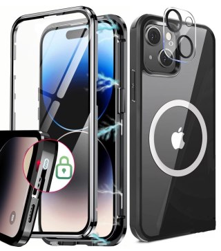 ZESTAW ETUI WZMOCNIONY BUMPER APPLE IPHONE 14 PLUS +OCHRONA APARATU