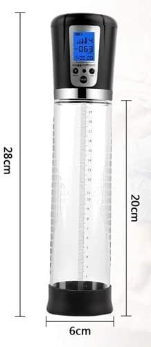 ELEKTRYCZNA POMPKA DO POWIĘKSZANIA PENISA DUŻY EFEKT SSANIE 4 FUNKCJE LED