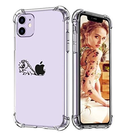 ETUI DO APPLE IPHONE 12 PRO MAX CASE SILIKONOWY PRZEZROCZYSTY ZE WZOREM