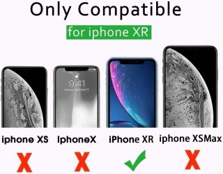 ETUI SILIKONOWE APPLE IPHONE XR CASE POMARAŃCZOWY Z MIKROFIBRĄ W ŚRODKU