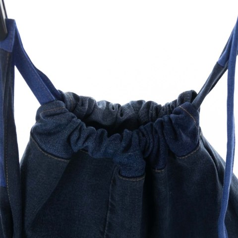 PLECAK WOREK JEANS RECYKLING HANDMADE 50x48cm