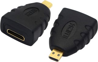 ADAPTER KONWERTER PRZEJŚCIÓWKA HDMI NA MICRO HDMI 2szt