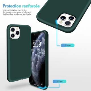 ETUI DO APPLE IPHONE 11 PRO MAX CASE BUTELKOWA ZIELEŃ SILIKONOWE PLECKI