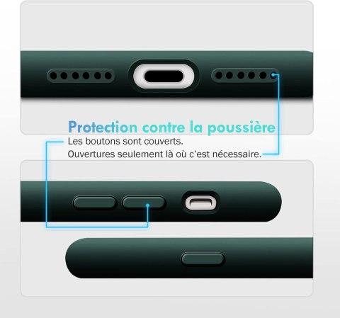 ETUI DO APPLE IPHONE 11 PRO MAX CASE BUTELKOWA ZIELEŃ SILIKONOWE PLECKI