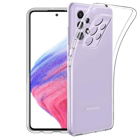 ETUI POKROWIEC DO SAMSUNG GALAXY A53 5G BEZBARWNE SILIKONOWE PLECKI SM-A536