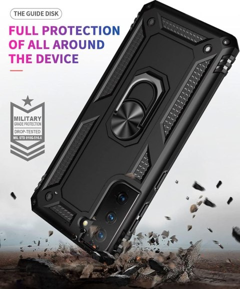 ETUI POKROWIEC SAMSUNG GALAXY S21 CASE CZARNE SOLIDNE PLECKI SM-G991B