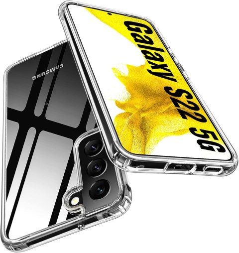 ETUI SILIKONOWE TWARDE SAMSUNG GALAXY S22 5G CASE PRZEZROCZYSTY SM-S901