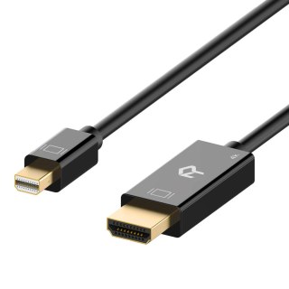 KABEL MINI DISPLAYPORT NA HDMI 4K CZARNY 1,8m RANKIE