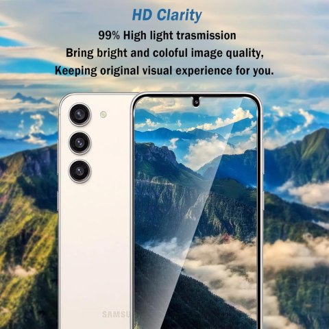 2x SZKŁO HARTOWANE 9H SAMSUNG GALAXY S23+ 5G +2 SZKŁA NA APARAT BEZBARWNE